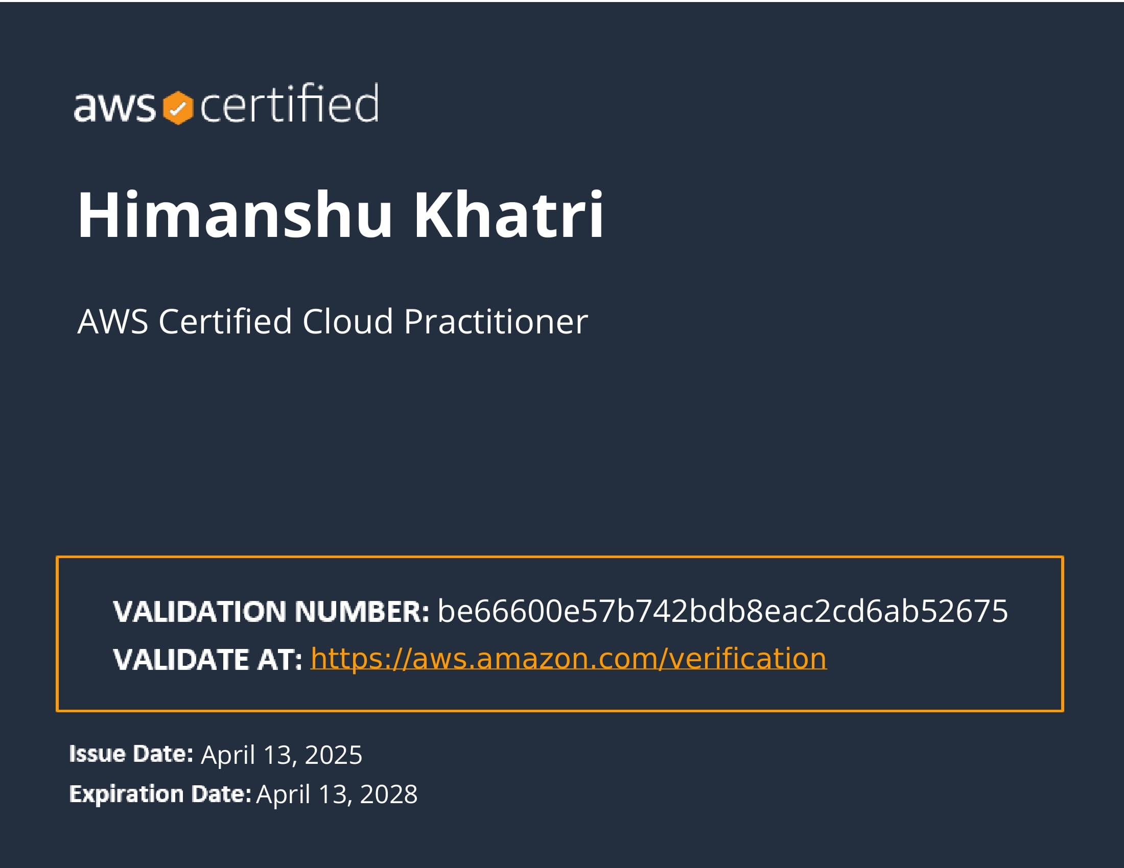 Certificate Image